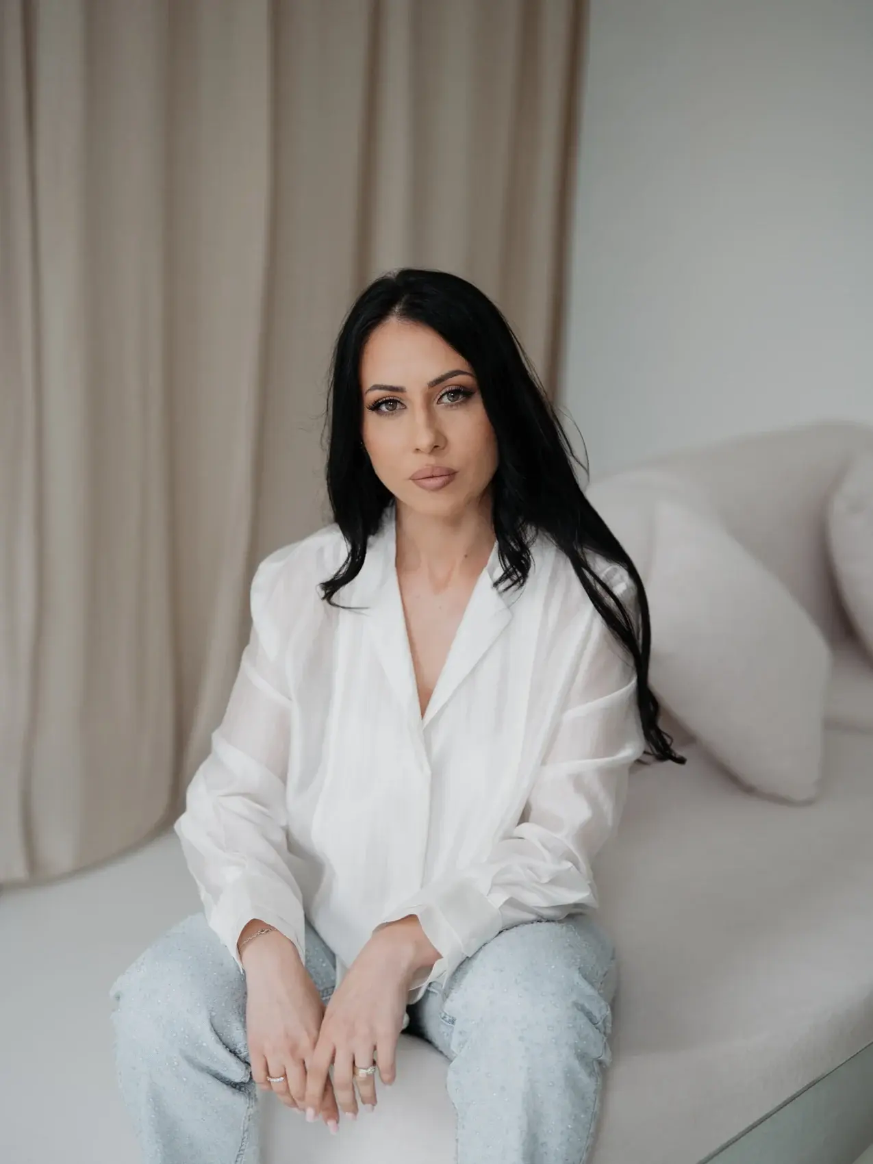 Glam makeup by Mihaela Taban
